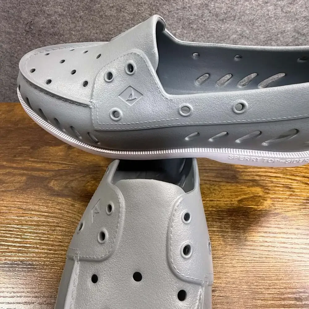 Sperry Men's Authentic Original A/O Float Boat Shoes, Grey